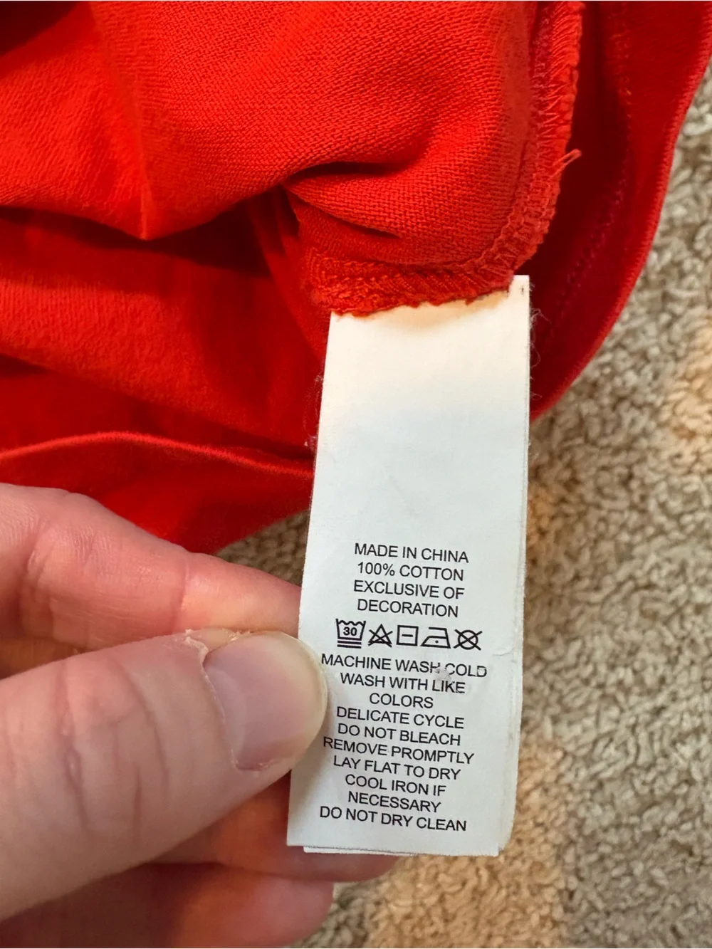 kate spade Red Flutter Sleeve Tee